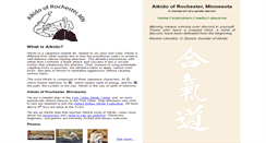Desktop Screenshot of aikidorochestermn.com